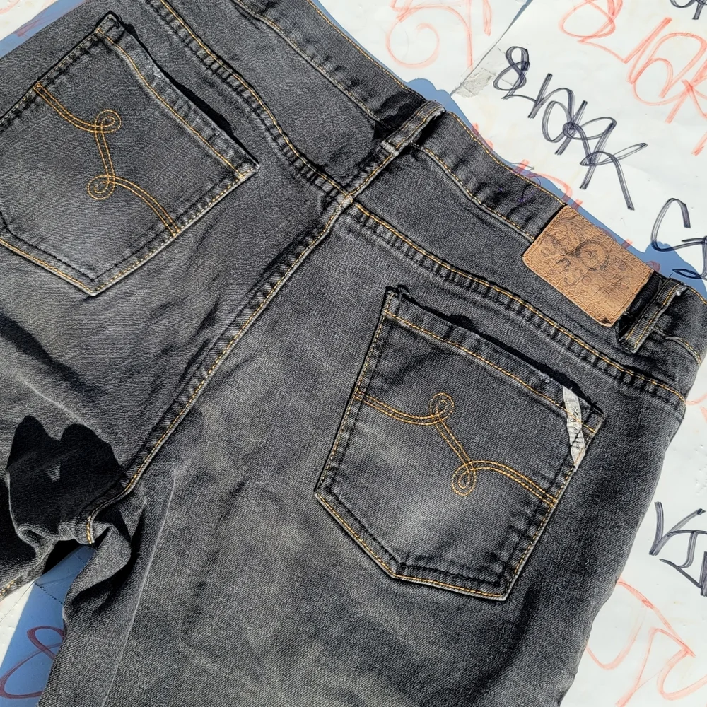 LRG Lifted Research Group Denim Shorts 36W - Picture 6 of 6